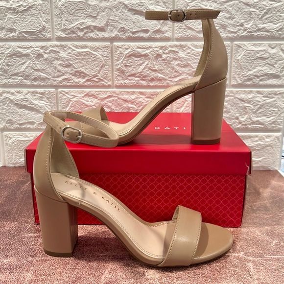 Shoes - Kelly and Katie Hailee sandal color taupe/stone size 6